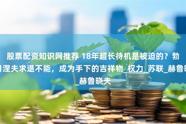 股票配资知识网推荐 18年超长待机是被迫的？勃列日涅夫求退不能，成为手下的吉祥物_权力_苏联_赫鲁晓夫